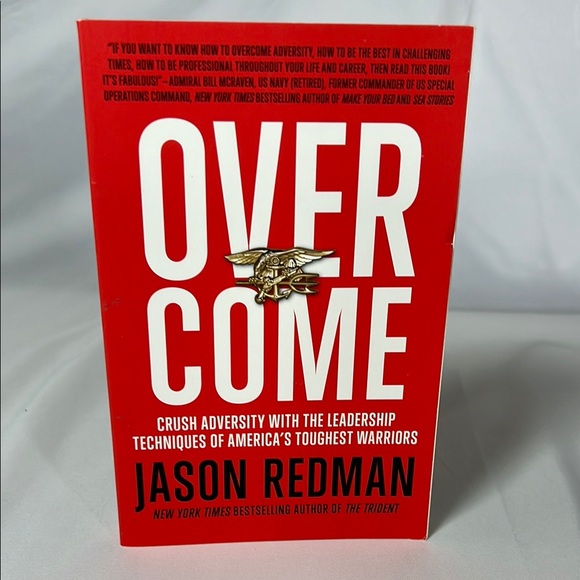 OVERCOME by JASON‎ REDMAN PAPERBACK - Picture 1 of 4